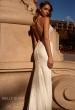 Picture of: Beautiful Luxe Jersey and Lace gown with Illusion Sides and Low Back in ivory, Style: J2165, Detail Picture 2