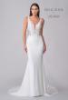 Picture of: Trumpet Gown with Lace Detail Bodice and Illusion Sides in ivory, Style: J2121, Detail Picture 4