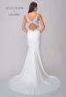 Picture of: Trumpet Gown with Lace Detail Bodice and Illusion Sides in ivory, Style: J2121, Detail Picture 5