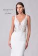 Picture of: Trumpet Gown with Lace Detail Bodice and Illusion Sides in ivory, Style: J2121, Detail Picture 7