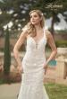 Picture of: Beautiful Lace Dress with Open Back and Detailed Train in IIB, Style: B1039, Detail Picture 1