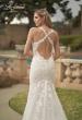 Picture of: Beautiful Lace Dress with Open Back and Detailed Train in IIB, Style: B1039, Detail Picture 2