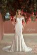Picture of: Gorgeous Lace Off the Shoulder Mermaid Wedding Gown in III, Style: B1043, Main Picture