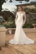 Picture of: Mermaid Dress with Stunning Lace and Sheer Sleeves in III, Style: B1091, Main Picture