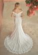 Picture of: Gorgeous Lace Off the Shoulder Mermaid Wedding Gown in III, Style: B1043, Back Picture