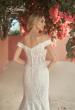 Picture of: Gorgeous Lace Off the Shoulder Mermaid Wedding Gown in III, Style: B1043, Detail Picture 2