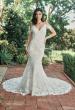 Picture of: Lace Trumpet Wedding Dress with Off the Shoulder Straps in IIII, Style: B1240, Main Picture