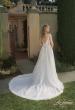 Picture of: A-Line Wedding Dress with Slit and Illusion Bodice in IIII, Style: B1011, Back Picture