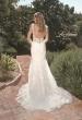 Picture of: Illusion Lace Back Wedding Gown with Trumpet Skirt in IIII, Style: B1034, Back Picture
