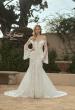 Picture of: Bell Sleeve Lace Wedding Dress with Off Shoulder Top in IIIII, Style: B1203, Main Picture