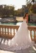 Picture of: Stunning Lace and Tulle Wedding Dress with Soft Ruched Bodice and Illusion Details in IIIII, Style: B1345, Main Picture