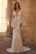 Picture of: Timeless Bridal Dress with Long Sleeves and Delicate Beading in IIIII, Style: B1389, Main Picture