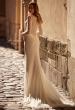 Picture of: Timeless Bridal Dress with Long Sleeves and Delicate Beading in IIIII, Style: B1389, Back Picture