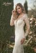 Picture of: Trumpet Gown with Elegant Lace and Scallop Detailing in IIIII, Style: B1163, Detail Picture 1
