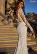Picture of: Long Sleeve Wedding Dress with Beautiful Lace and Boning Detail in IIIII, Style: B1290, Detail Picture 1