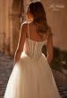 Picture of: Elegant Bridal Gown with Corset Bodice and Full A-line Skirt in IIIIII, Style: B1382, Detail Picture 2