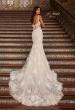 Picture of: Lace Mermaid Wedding Dress with Plunging Neckline in IIIINI, Style: B1473, Main Picture