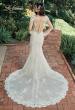 Picture of: Long Sleeve Lace Gown with Beautiful Train and Illusion Back in IIINI, Style: B1248, Back Picture