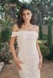 Picture of: Gorgeous Off the Shoulder Wedding Dress in Lace in IIINI, Style: B1190, Detail Picture 1