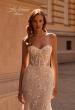 Picture of: Strapless Wedding Dress with Corset Bodice and Illusion Back in IIINI, Style: B1379, Detail Picture 1