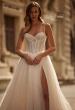 Picture of: Romatic Wedding Dress with Pearl Beaded Corset and Full Skirt in IIINI, Style: B1392, Detail Picture 1