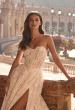 Picture of: Beautiful Strapless Lace A-Line Wedding Dress with High Slit in IIINI, Style: B1467, Detail Picture 1