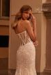 Picture of: Strapless Wedding Dress with Corset Bodice and Illusion Back in IIINI, Style: B1379, Detail Picture 2