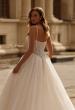 Picture of: Romatic Wedding Dress with Pearl Beaded Corset and Full Skirt in IIINI, Style: B1392, Detail Picture 2
