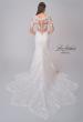 Picture of: Lace Wedding Dress with Stunning Clover Train and Long Illusion Sleeves in IIINI, Style: B1279, Detail Picture 5