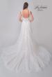Picture of: A-Line Tulle and Lace Gown with Slit and Illusion Bodice in IIINI, Style: B1307, Detail Picture 5