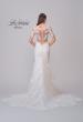 Picture of: Lace Wedding Dress with Stunning Clover Train and Long Illusion Sleeves in IIINI, Style: B1279, Detail Picture 6