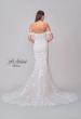 Picture of: Stunning Fitted Lace Wedding Dress with Trumpet Skirt and Off the Shoulder Straps in IIINI, Style: B1288, Detail Picture 6