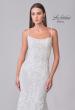 Picture of: Lace Wedding Dress with Square Neckline and Low Illusion Lace Back in IIINI, Style: B1295, Detail Picture 7