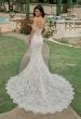 Picture of: Chic Off the Shoulder Lace Gown with Sweetheart Neckline and Illusion Back in IIINII, Style: B1267, Back Picture