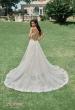 Picture of: Pretty A-Line Gown with Square Neckline and Lace Applique in IIINW, Style: B1287, Main Picture