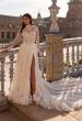 Picture of: Long Sleeve Lace Wedding Dress with High Neck and Slit in IIIRRI, Style: B1472, Main Picture