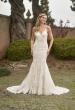 Picture of: Trumpet Lace V-Neck Wedding Gown in IINI, Style: B1003, Main Picture
