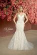 Picture of: Lace Trumpet Wedding Dress with Open Back in IINI, Style: B1010, Main Picture