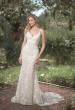 Picture of: Fitted Wedding Dress with V Neck and Beading in IINI, Style: B1071, Main Picture