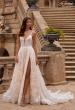 Picture of: Beautiful Lace A Line Wedding Gown with Deep V Illusion Neckline and Pockets in IINI, Style: B1338, Main Picture