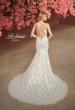 Picture of: Lace Trumpet Wedding Dress with Open Back in IINI, Style: B1010, Back Picture