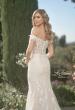 Picture of: Ornate Lace Wedding Dress with Off Shoulder Top in IINI, Style: B1014, Detail Picture 2