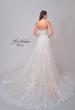 Picture of: Strapless Tulle and Lace A-Line Gown with High Slit and Sweetheart Neckline in IINI, Style: B1283, Detail Picture 5