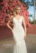 Picture of: Wedding Gown with Lace and Beading in IINM, Style: B1013, Detail Picture 1