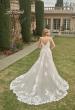 Picture of: Elegant Ball Gown with Slit and Lace Applique in ILII, Style: B1164, Back Picture