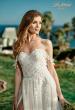 Picture of: Off the Shoulder Lace A-Line Dress with Slit and Pockets in ILII, Style: B1064, Detail Picture 1