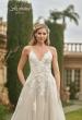 Picture of: Elegant Ball Gown with Slit and Lace Applique in ILII, Style: B1164, Detail Picture 1