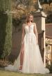 Picture of: A-Line Lace and Tulle Gown with Tie Back in ILIII, Style: B1205, Main Picture