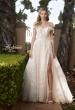 Picture of: Off the Shoulder A-Line Lace Wedding Dress in INI, Style: B1006, Main Picture