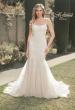 Picture of: Trumpet Gown with Beautiful Lace and Square Neckline in INI, Style: B1022, Main Picture